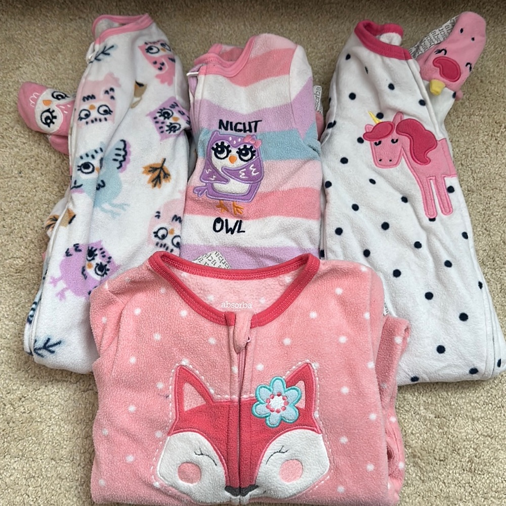 Zip-up pajamas